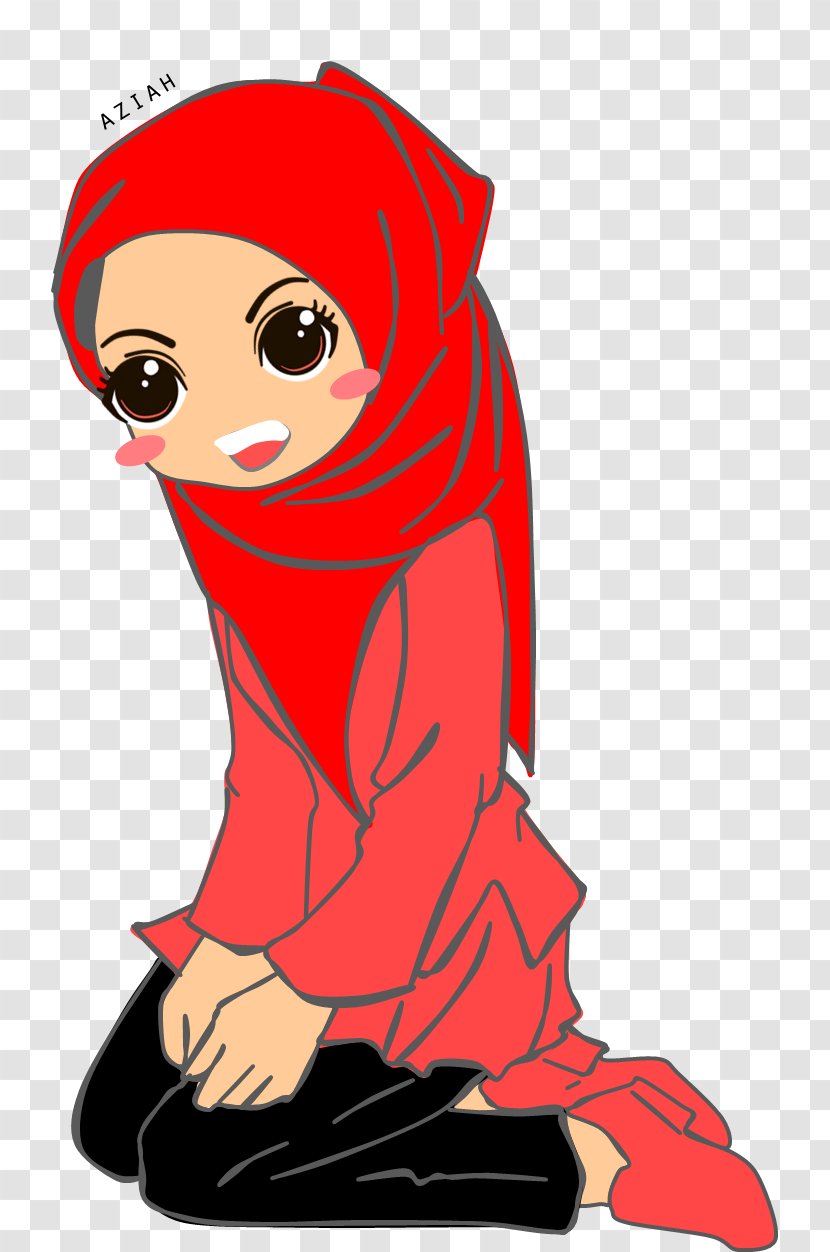 Quran Muslim Islam Illustration Hijab - Flower Transparent PNG