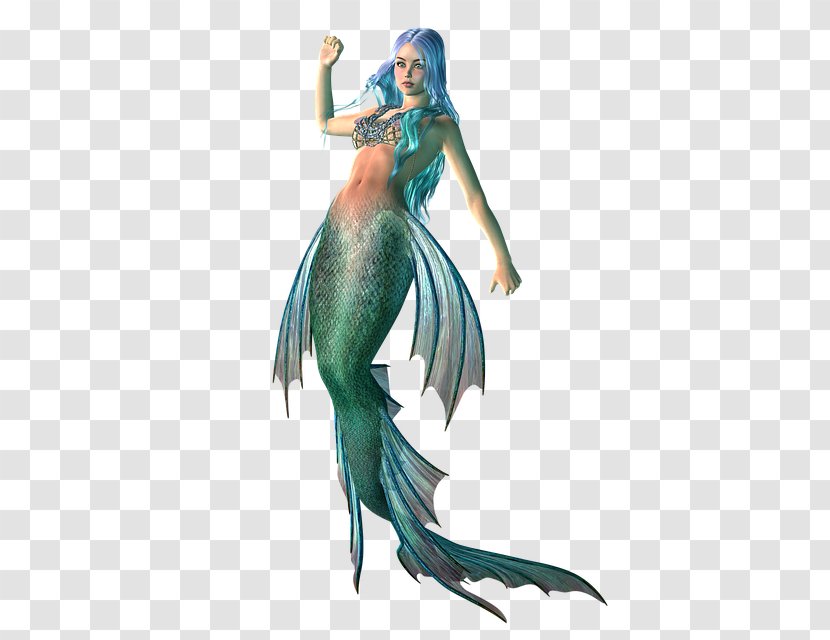 A Mermaid Fairy Tale Art - Wing Transparent PNG