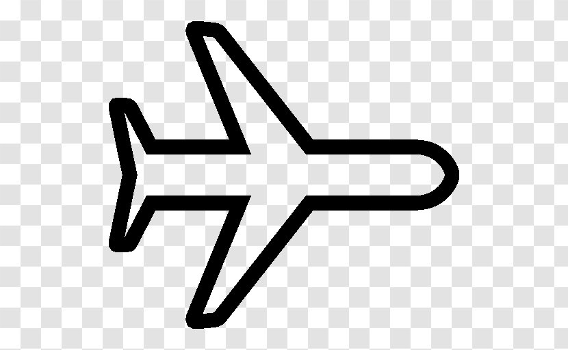 Airplane - Area - Icon Transparent PNG