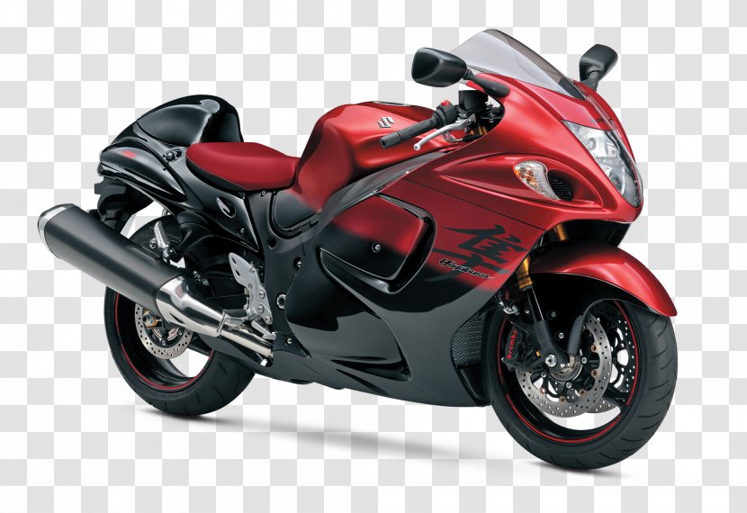 Suzuki Hayabusa Car Motorcycle Sport Bike - Gsx Series - Red Transparent PNG