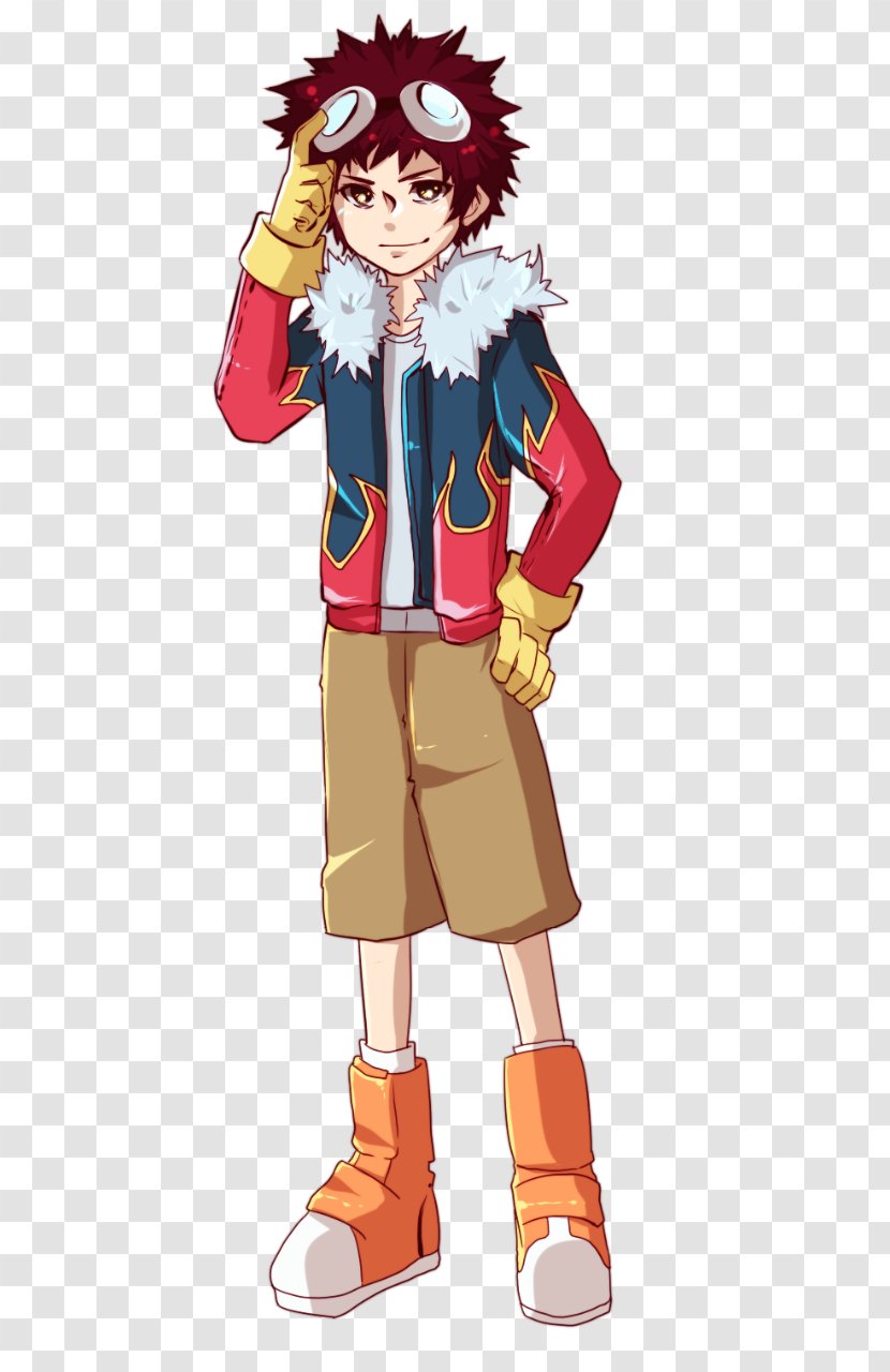 Davis Motomiya Yolei Inoue Digimon Adventure DigiDestined - Tree - Heart Transparent PNG