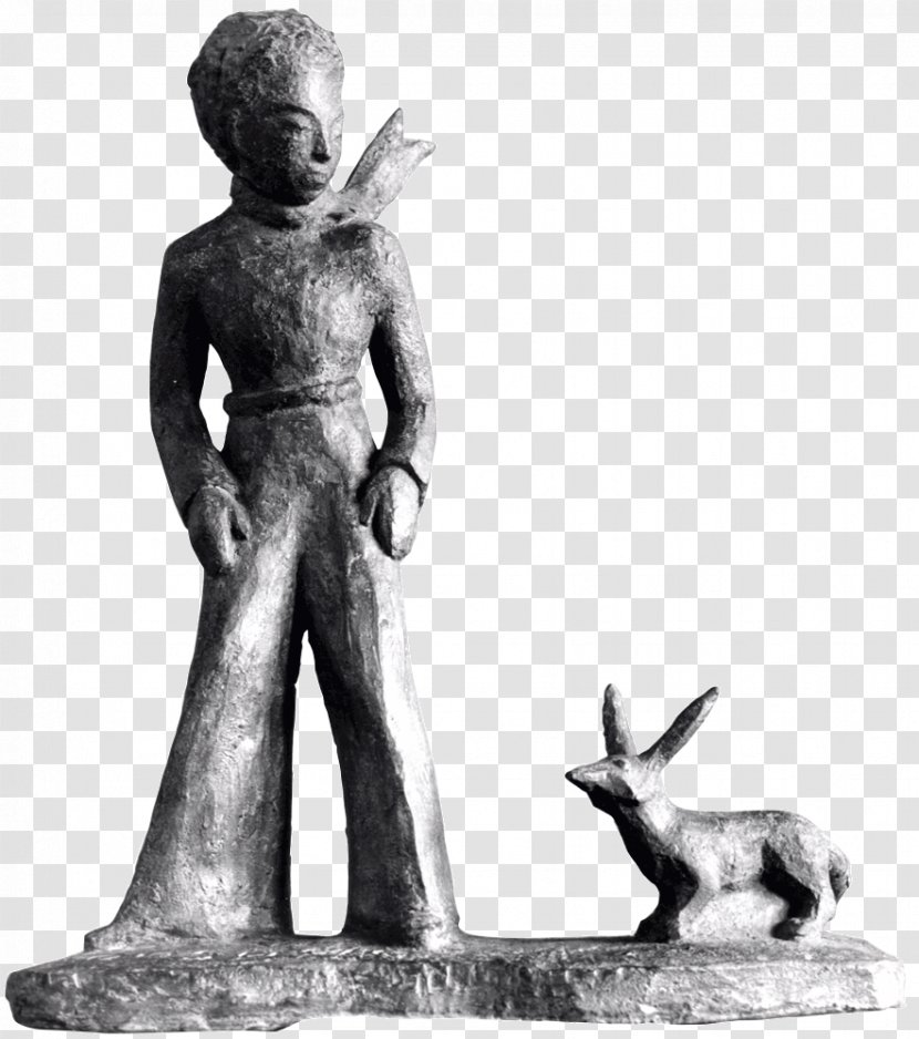 The Little Prince Statue Bronze Sculpture Figurine Transparent PNG