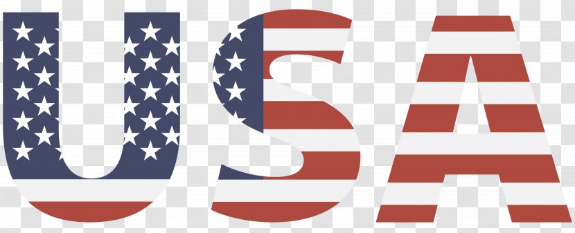 Flag Of The United States Clip Art - Logo - Vector Graphics American USA Transparent PNG