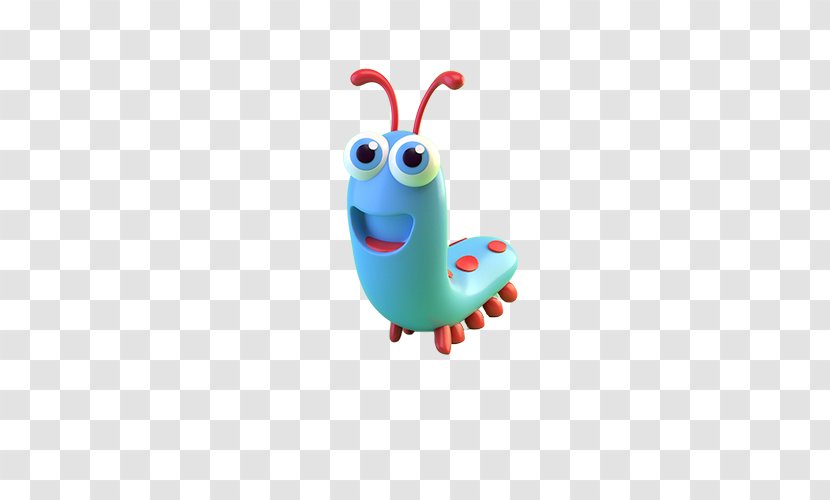 Caterpillar Cartoon - Designer Transparent PNG