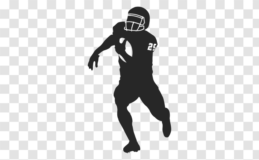 American Football Rugby Silhouette - Player Transparent PNG
