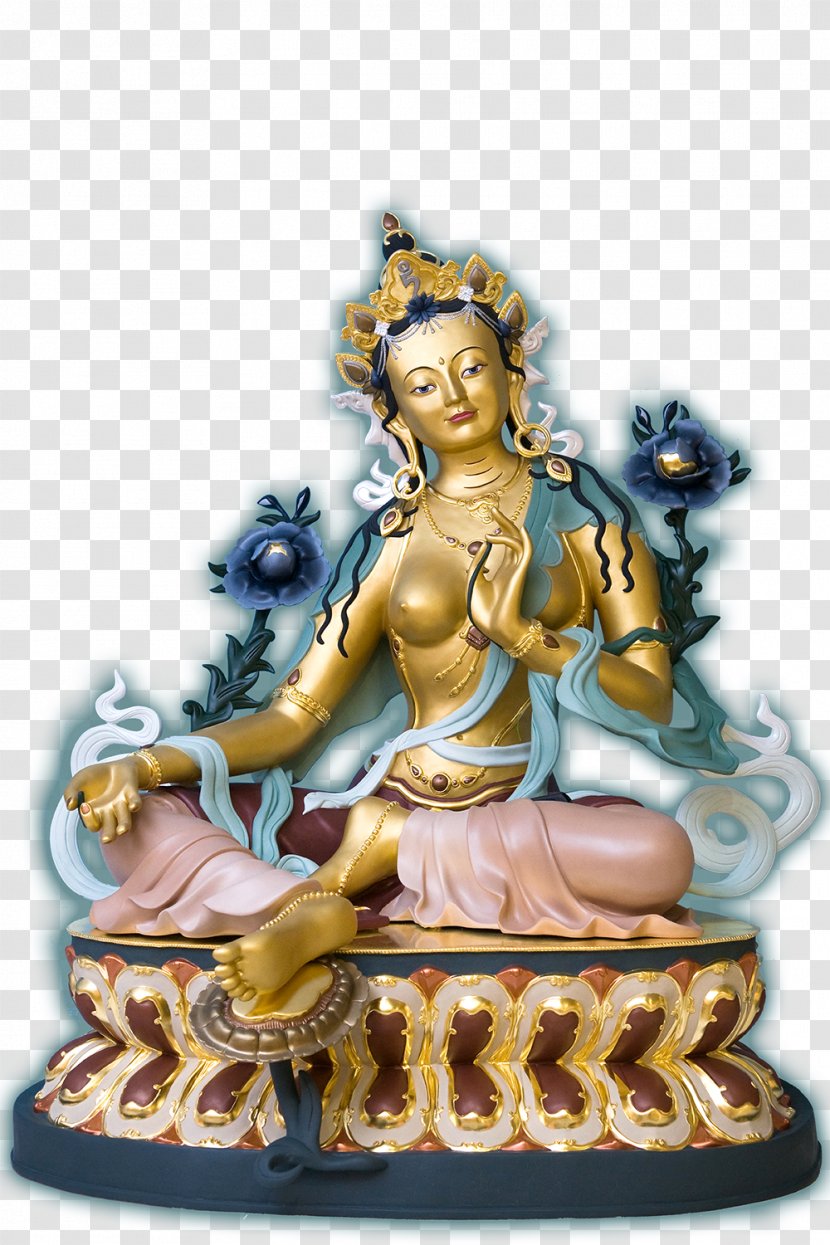Statue Of Tara Buddhism Buddhahood Kadam Transparent PNG