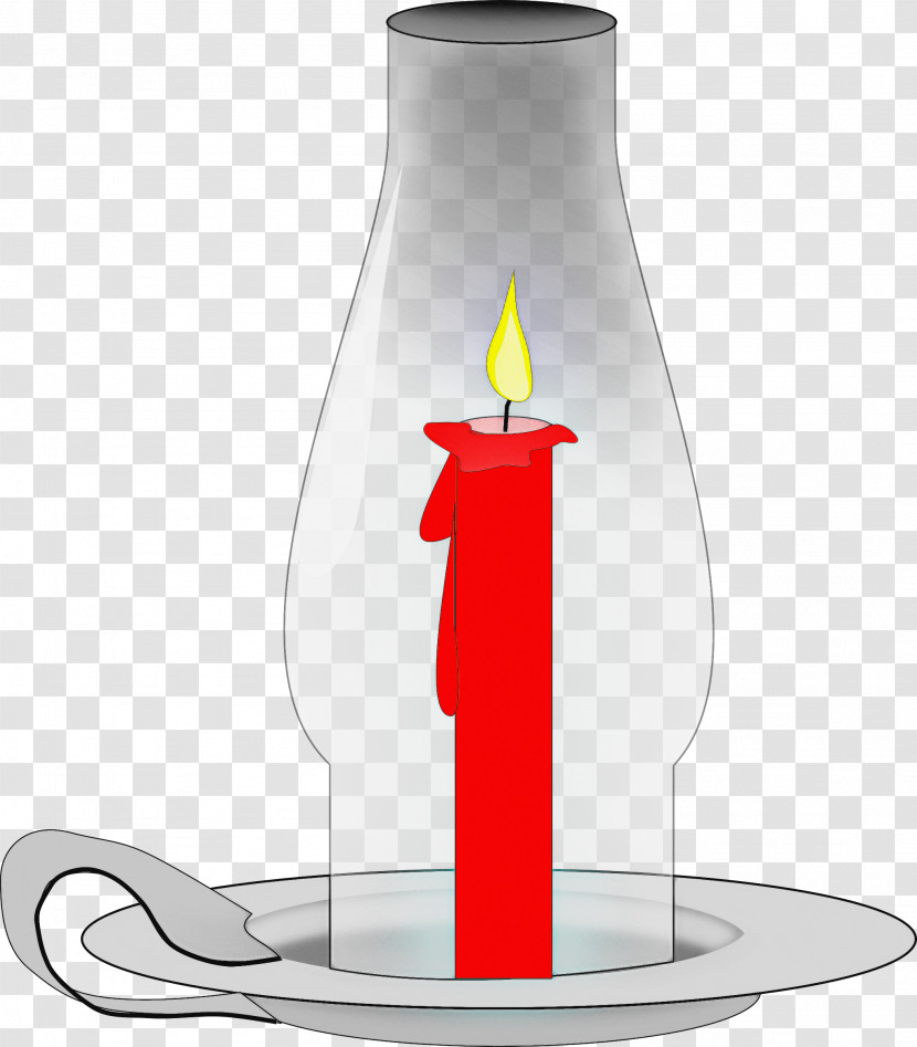 Candle Candle Holder Glass Transparent PNG