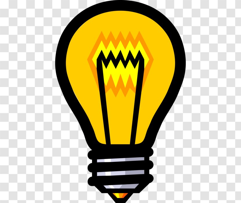 Incandescent Light Bulb Clip Art Transparent PNG