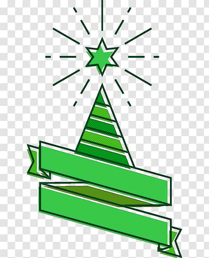 Green Line Triangle Symbol Transparent PNG
