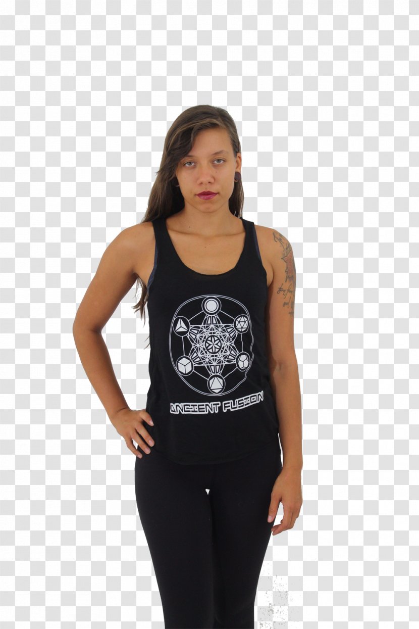 T-shirt Top Sleeveless Shirt Clothing - T - Tank Transparent PNG
