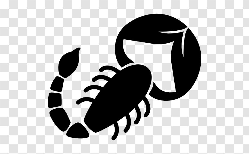 Scorpion Zodiac Astrological Sign Shape - Scorpio Transparent PNG