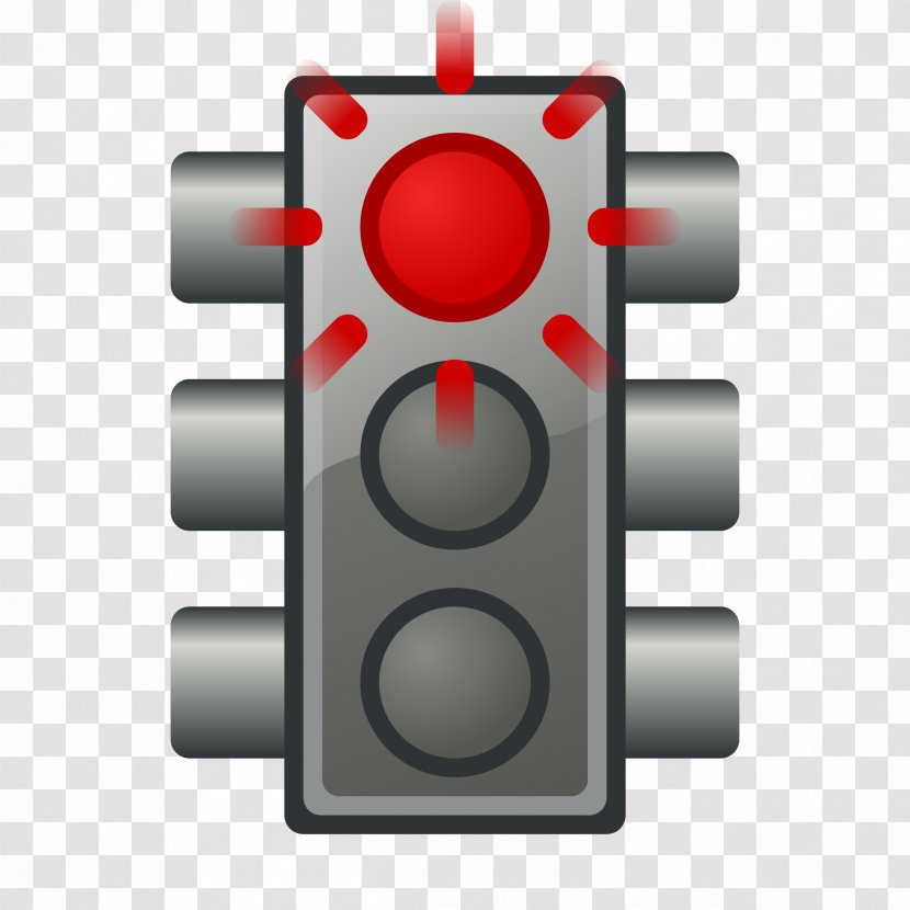 Traffic Light Red Clip Art - Sign - Cliparts Transparent PNG