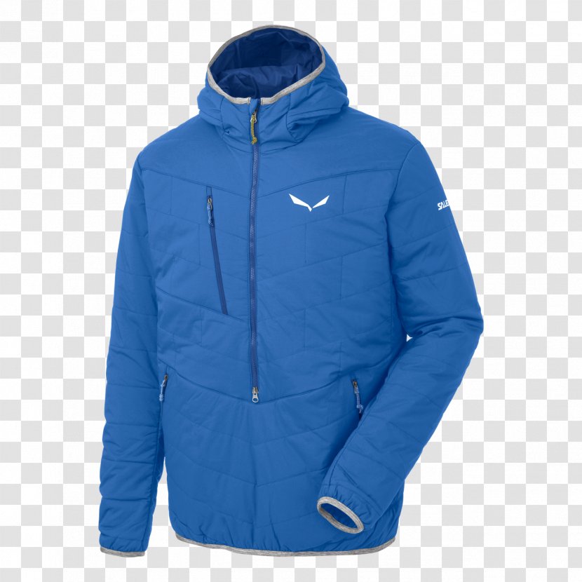 Shell Jacket Hoodie Coat Clothing - Cobalt Blue Transparent PNG