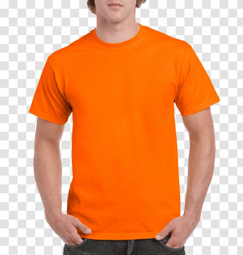 T-shirt Gildan Activewear Hoodie Cotton - Top Transparent PNG