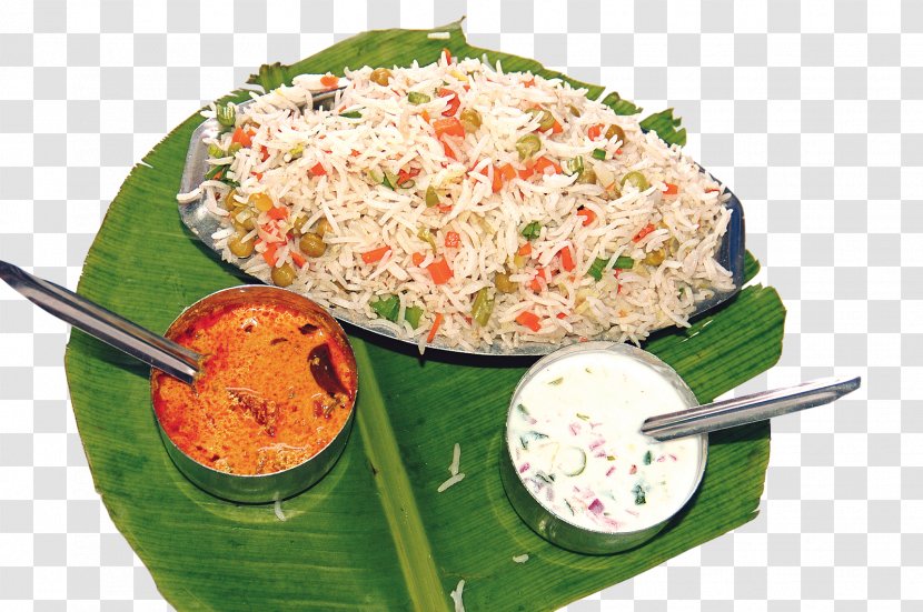 Fried Rice Indian Cuisine Vegetarian Food Transparent PNG