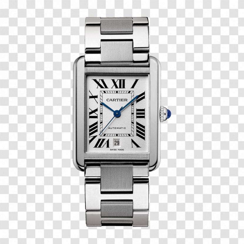 Cartier Tank Solo Automatic Watch - Jewellery Transparent PNG
