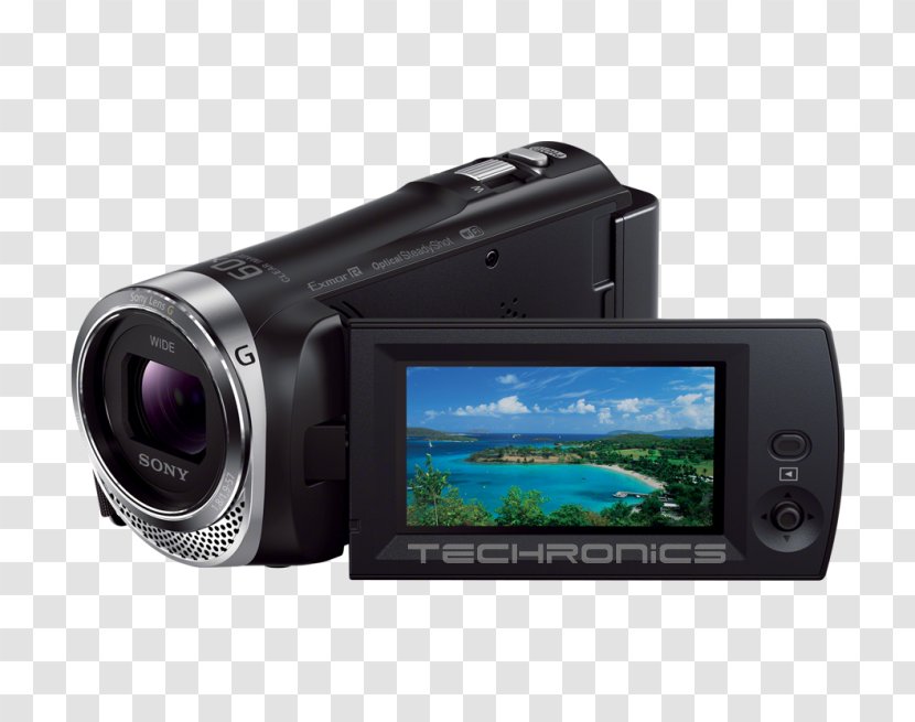 Sony Handycam HDR-CX330 Video Cameras HDR-CX675 索尼 - Hdrcx675 - Camera Transparent PNG