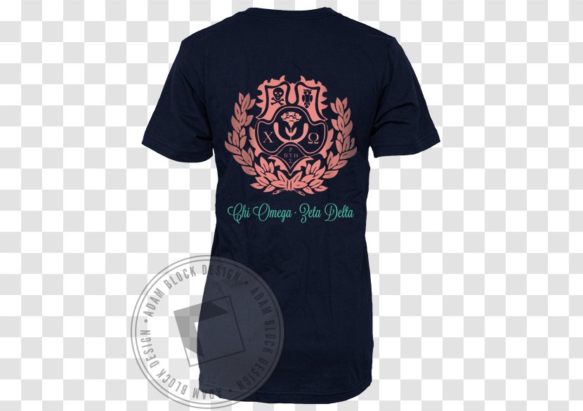 T-shirt Coffee Logo Sleeve Font - Shirt - Chi Omega Transparent PNG