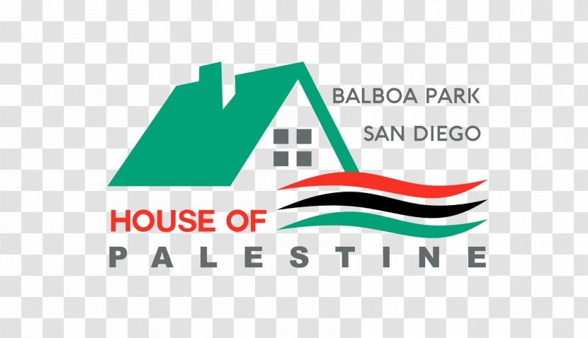 State Of Palestine House Pacific Relations International Cottages Flag Logo Brand - Building - National Cherry Blossom Festival Transparent PNG