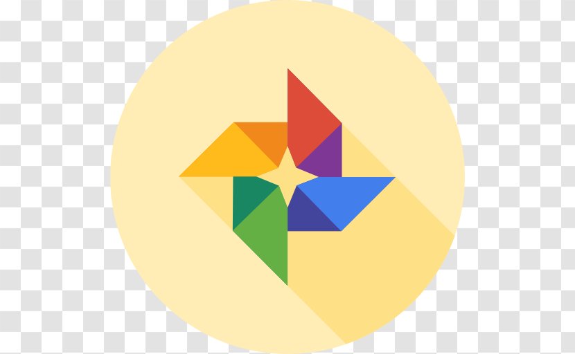 Google Photos Android G Suite - Yellow Transparent PNG
