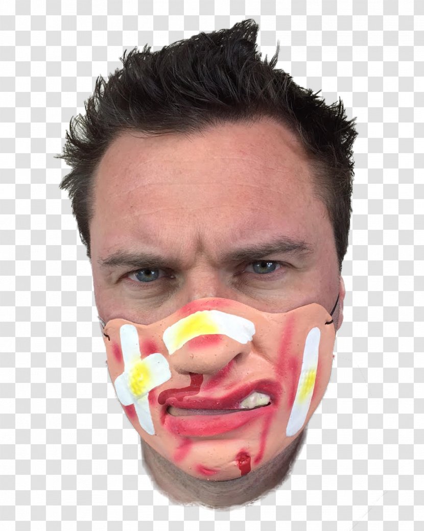 Nose Face Mask Mouth Plaster Transparent PNG