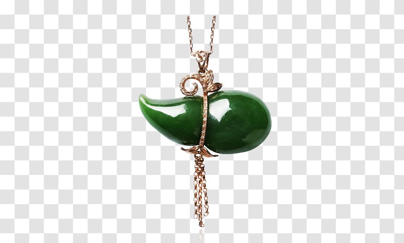 Jade Necklace Pendant - Gemstone - Mary Gourd Transparent PNG