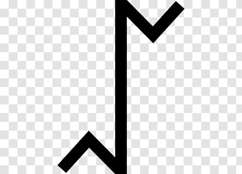 Anglo-Saxon Runes Cweorth Eihwaz Old English - Triangle - Wikimedia Foundation Transparent PNG