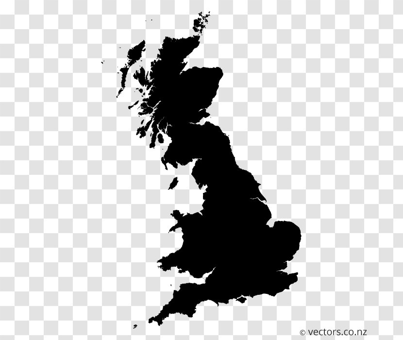 West Midlands British Isles Map Royalty-free Clip Art - Monochrome Photography - Great Vector Transparent PNG
