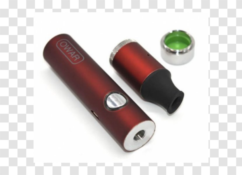 Vaporizer Electronic Cigarette Smoking Cannabis Openvape - Electric Battery Transparent PNG