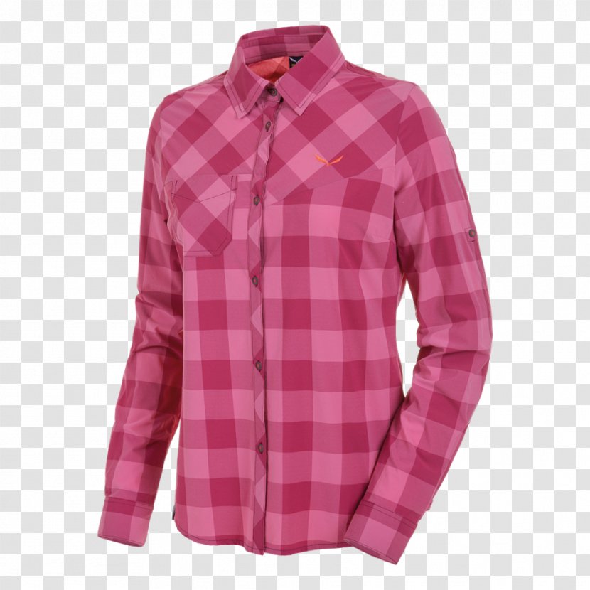 T-shirt Blouse Clothing Dress Shirt - Plaid Transparent PNG