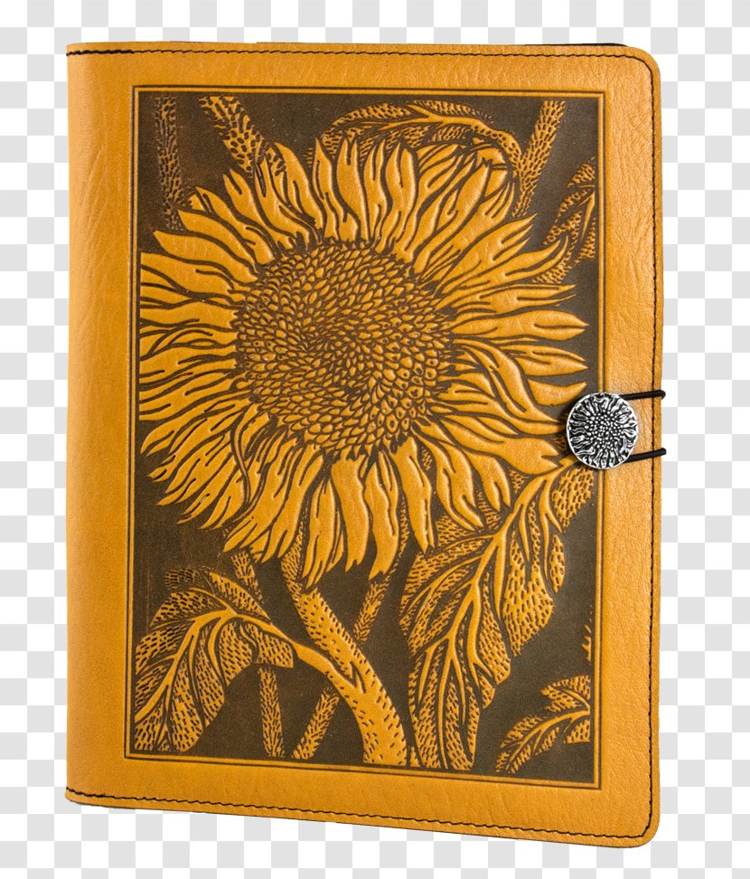 Common Sunflower Notebook Book Cover Journal Bookbinding - Leather Transparent PNG