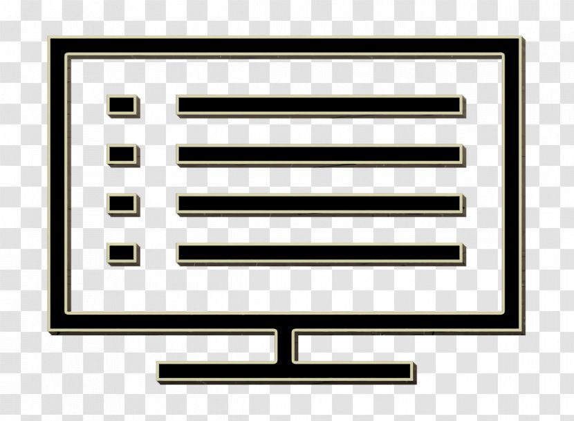 Printer Icon - Text - Parallel Rectangle Transparent PNG