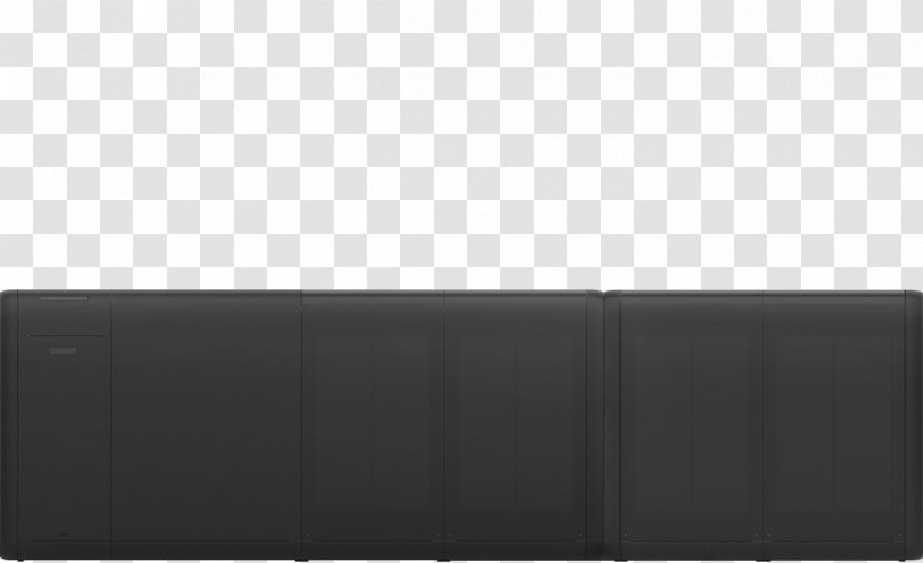 Furniture Rectangle - Black - Angle Transparent PNG