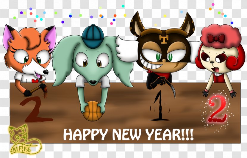 Fiction Vertebrate Game Horse - Mammal - Happy New Year Transparent PNG