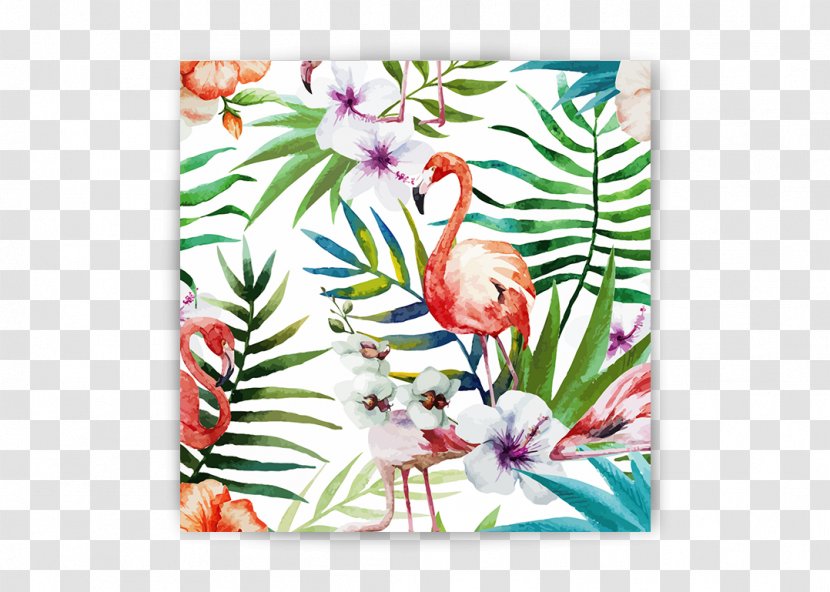 Watercolor Painting Canvas Image Oil - Flower - Customized Transparent PNG