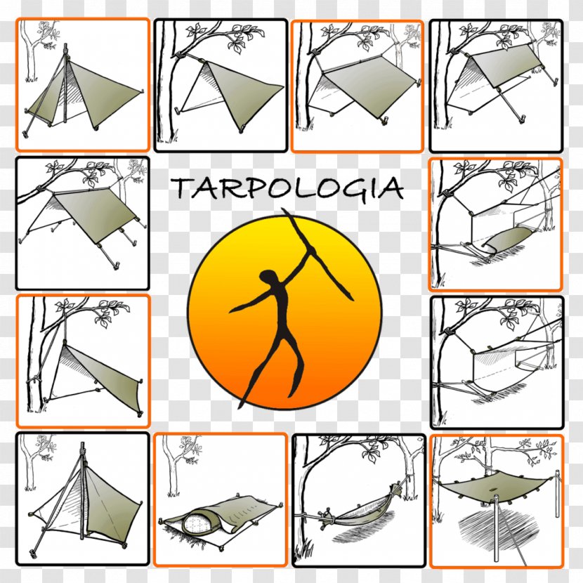 Tarpaulin Tarp Tent Survival Skills - Baner Transparent PNG