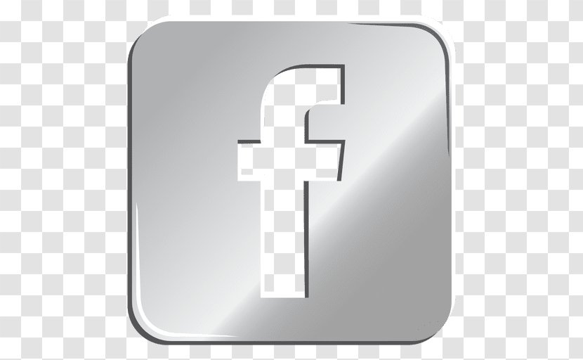 Facebook Desktop Wallpaper Logo - Metallic Vector Transparent PNG