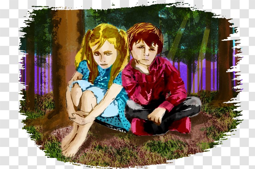 Hansel And Gretel Short Story Fairy Tale Sibling Friendship - Cartoon Transparent PNG