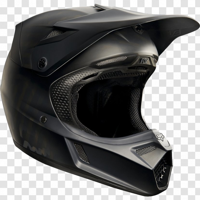 Motorcycle Helmets Fox Racing Motocross - Hardware - Bicycle Helmet Transparent PNG