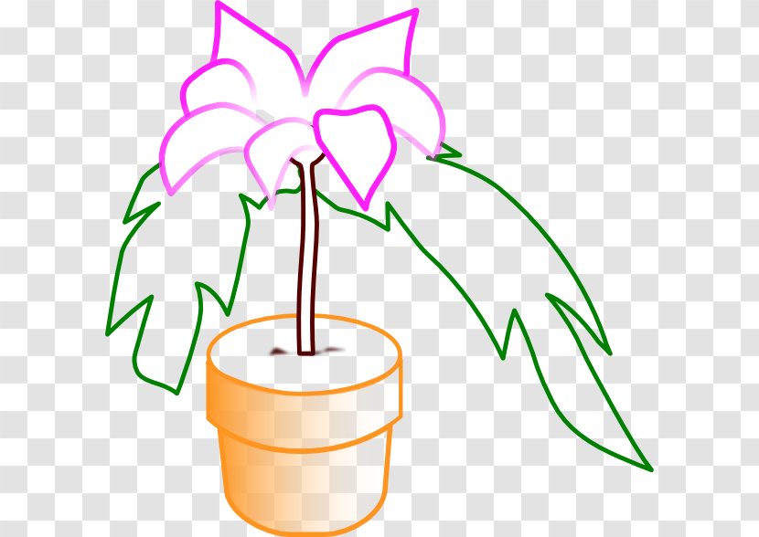 Houseplant Flowerpot Clip Art - Plant Stem - Potted Transparent PNG