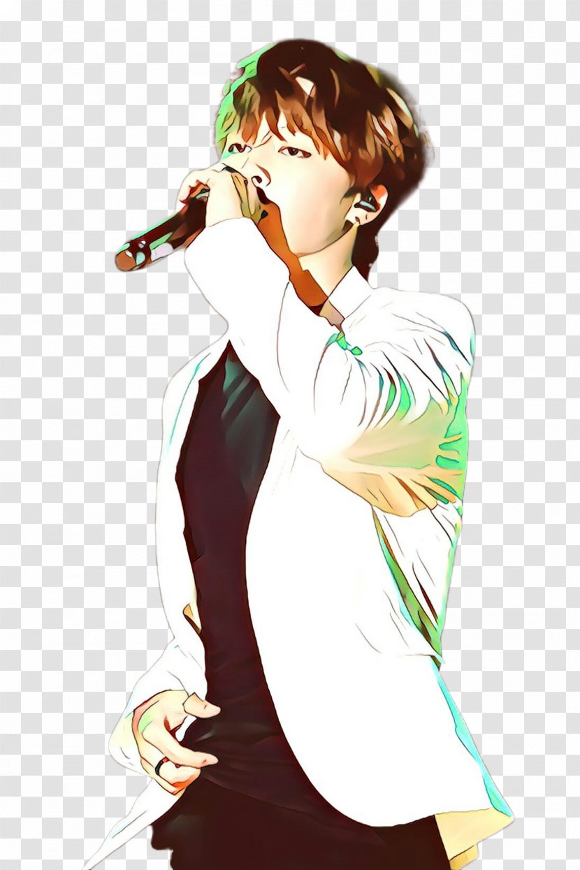 Microphone - Cartoon - Style Fashion Illustration Transparent PNG