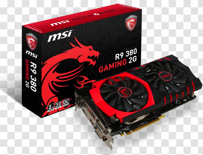 Graphics Cards & Video Adapters AMD Radeon R9 380 GDDR5 SDRAM MSI - Technology - Amd Fury X Transparent PNG