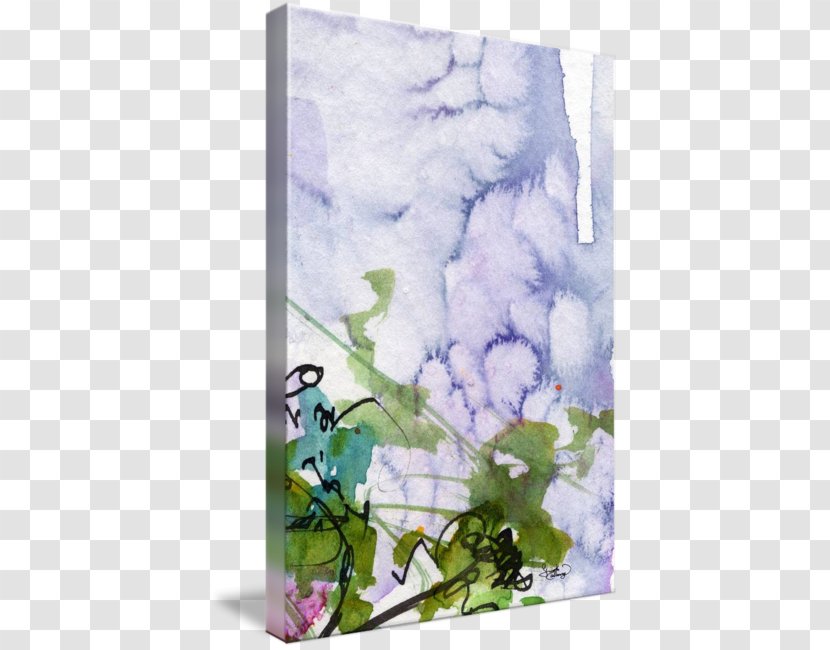Floral Design Watercolor Painting Acrylic Paint - Flora - Green Abstract Transparent PNG