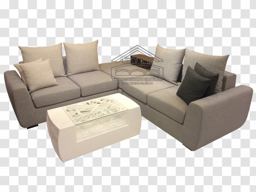 Sofa Bed Couch Furniture Loveseat Table Transparent PNG