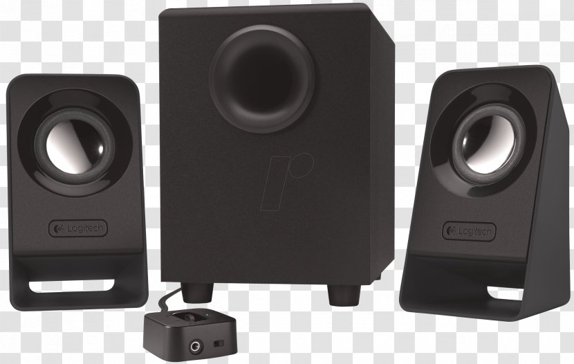 Computer Speakers Loudspeaker Logitech Audio Subwoofer - Heart Transparent PNG