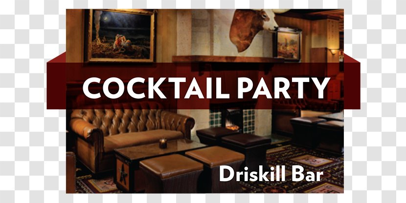 The Driskill Bar Boutique Hotel Accommodation Luxury - Cocktail Party Transparent PNG
