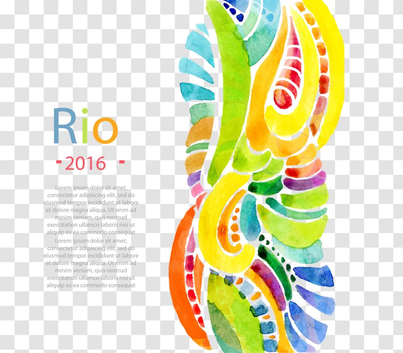 2016 Summer Olympics Rio De Janeiro Petrobras Gas Station Euclidean Vector Sport - Clip Art - Olympic Poster Transparent PNG