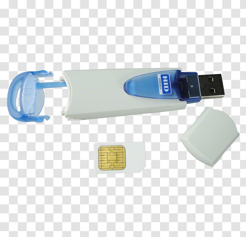 HID Global Smart Card Reader Memory Stick Library - Hid Biometrics Transparent PNG