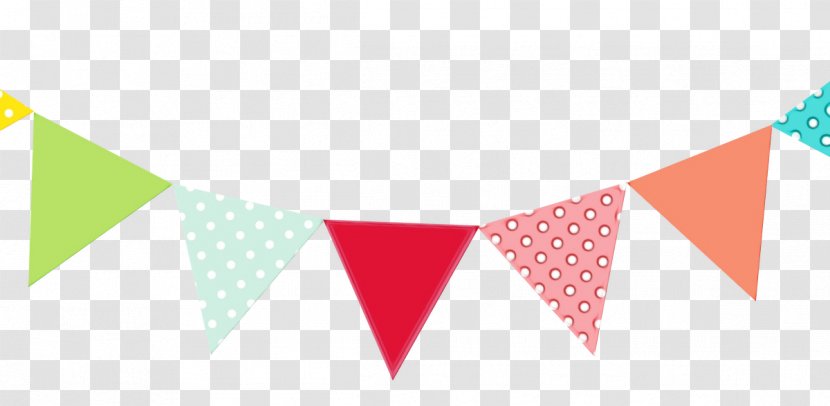 Heart Banner - Polka Dot - Paper Product Transparent PNG