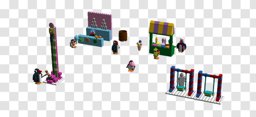 Toy Block Lego Ideas The Group Pingu At Funfair - Fair Transparent PNG